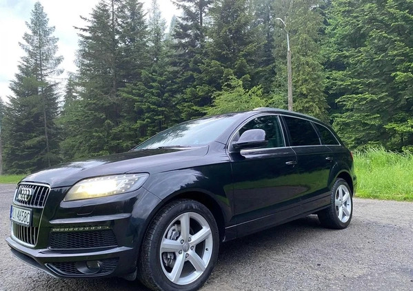 Audi Q7 cena 45000 przebieg: 313000, rok produkcji 2009 z Myślenice małe 29